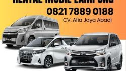 Harga Sewa Mobil Perjalanan Wisata Metro Lampung